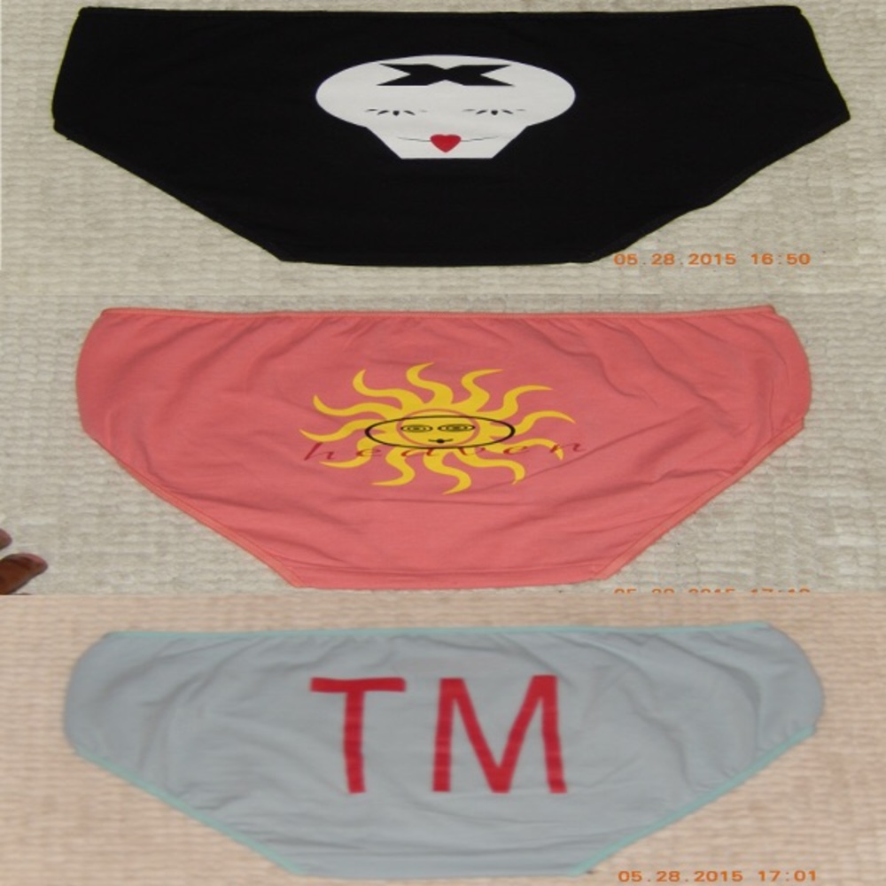 Belle Buns NYC Panty Set of 3, Choose Your Size